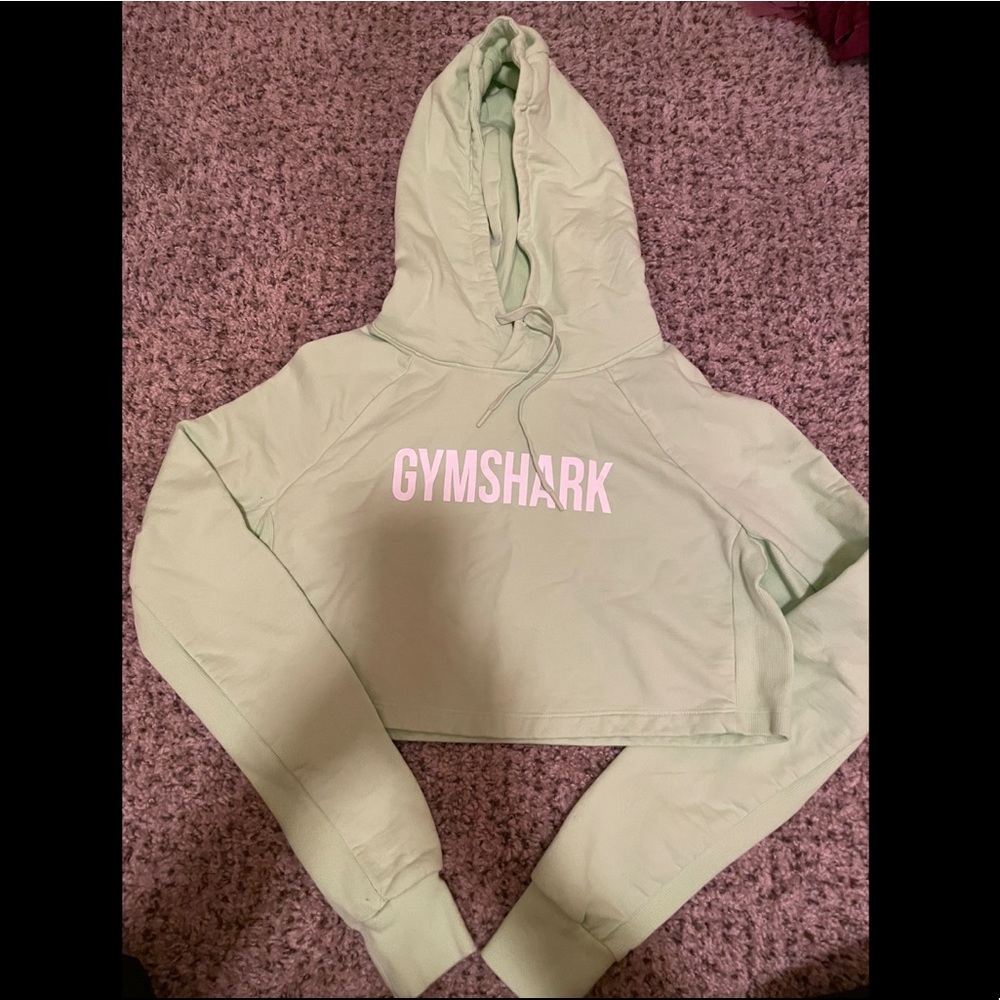 GYMSHARK training cropped hoodie